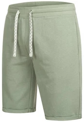 Indicode Herren Sweatshorts Aldrich Grün/Hellgrün/Türkis