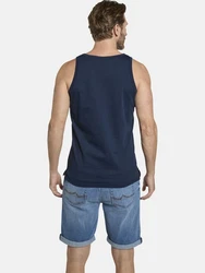 Jan Vanderstorm Muskelshirt Style FELTON Blau/Dunkelblau/Hellblau/Grau