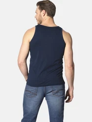 Jan Vanderstorm Muskelshirt Style FELTON Blau/Dunkelblau/Hellblau/Grau