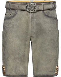 KRGER BUAM Trachtenlederhose Kurze Lederhose