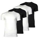 Gant C-NECK T-SHIRT 4-PACK Schwarz/Weiß