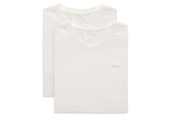 Gant T-Shirt C-NECK 2-PACK weiß