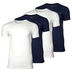 Gant C-NECK T-SHIRT 4-PACK Marineblau/Weiß