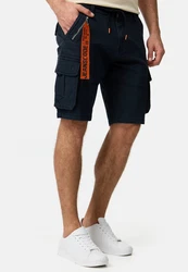 Indicode Cargoshorts INArnold Dunkelblau