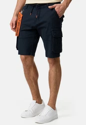 Indicode Cargoshorts INArnold Dunkelblau
