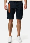 Indicode Cargoshorts INArnold Dunkelblau