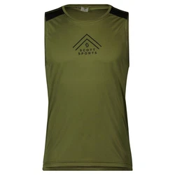 Scott M Endurance Tech Tank Dunkelgrün/Grün