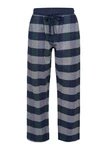 Phil & Co. Schlafanzug FLANELL Pyjamahose Grau/Dunkelblau/Blau/Lila/Hellblau