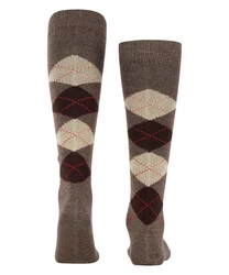 Burlington Kniestrümpfe Preston Bordeaux/Dunkelbraun/Grau/Beige/Khaki/Dunkelrot