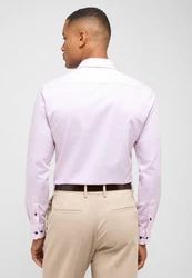 Eterna Businesshemd Slim Fit Kentkragen Non Iron Rosa/Lila