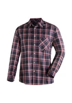 Maier Sports Funktionshemd Claas Herren Hemd Rosa/Rot/Dunkelrot