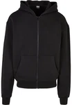 Urban Classics Urban Classics Herren Ultra Heavy Zip Hoody Schwarz/Dunkelgrau