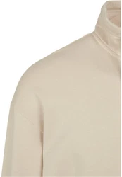 Urban Classics Sweatjacke Organic Drawstring Troyer (1-tlg) Khaki/Beige/Braun
