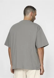 2Y Studios Kurzarmshirt Herren Vibes Oversize Tee Grau/Lila/Dunkelgrau/Weiß