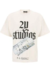 2Y Studios T-Shirt Razor Oversize Tee Weiß/Rot/Grün/Silber/Grau/Creme