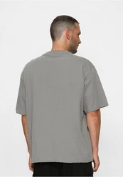 2Y Studios Herren Rottweiler Oversize Tee Grau/Hellgrau/Rot