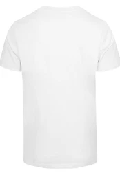F4NT4STIC T-Shirt I love you 01001001 Binary Code Herz Valentinstag Weiß/Dunkelrot/Rot/Creme