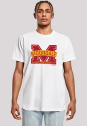 F4NT4STIC T-Shirt Sex Education Moordale Cracked (2) Rot/Grün/Dunkelrot/Bordeaux/Braun