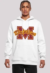 F4NT4STIC Kapuzenpullover Sex Education M Dolphins Netflix TV Series Rot/Creme/Dunkelrot/Bordeaux/Gold
