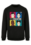 F4NT4STIC Sweatshirt Sex Education Teen Illustrated Netflix TV Series Schwarz/Rot