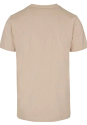 F4NT4STIC T-Shirt I love you 01001001 Binary Code Herz Valentinstag Beige/Khaki