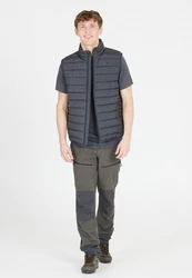 WHISTLER Steppweste Edge Dunkelgrau/Grau/Braun/Dunkelblau/Schwarz