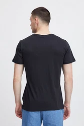 Blend T-Shirt BHTee Blau/Orange/Schwarz