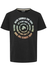 Blend T-Shirt BHTee Blau/Orange/Schwarz