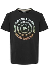 Blend T-Shirt BHTee Blau/Orange/Schwarz