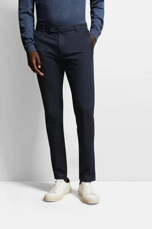 bugatti Chinohose Dunkelblau/Blau