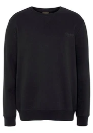 Man's World Sweatshirt Langarm, Basic-Stil, unifarben, Rundhalsausschnitt