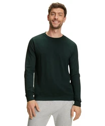 FALKE Langarmshirt Grün/Dunkelgrün/Grau/Khaki/Weiß