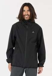 WHISTLER Outdoorjacke Selawik im Layertech-Design Schwarz/Dunkelgrau/Lila