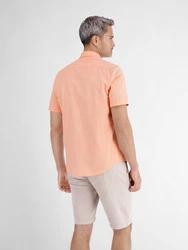 LERROS Leinenhemd Orange/Rosa/Rot