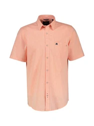 LERROS Leinenhemd Orange/Rosa/Rot