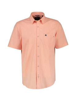 LERROS Leinenhemd Orange/Rosa/Rot