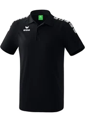 Erima Essential 5-C Poloshirt Schwarz/Beige/Dunkelblau/Blau/Grau