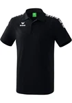 Erima Essential 5-C Poloshirt Schwarz/Beige/Dunkelblau/Blau/Grau