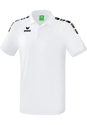 Erima Essential 5-C Poloshirt Weiß/Creme