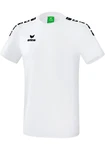 Erima Essential 5-C T-Shirt Weiß/Creme/Orange