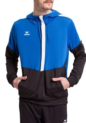 Erima Kapuzensweat Squad Blau/Hellblau/Dunkelblau