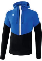 Erima Kapuzensweat Squad Blau/Hellblau/Dunkelblau