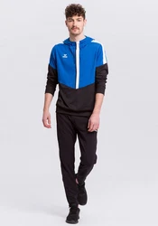 Erima Kapuzensweat Squad Blau/Hellblau/Dunkelblau