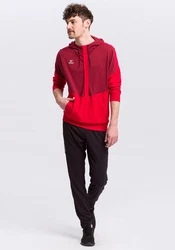Erima Kapuzensweat Squad Rot/Lila
