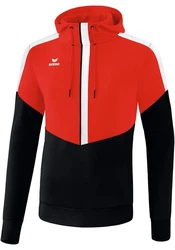 Erima Kapuzensweat Squad Rot/Orange
