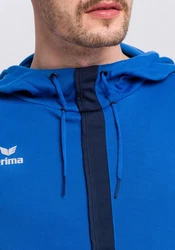 Erima Kapuzensweat Squad Hellblau/Blau/Dunkelblau