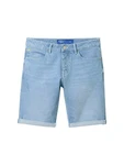 TOM TAILOR Jeansshorts TTJOSH Regular Slim Jeans Shorts Hellblau/Blau