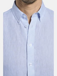 Babista Kurzarmhemd MARINUNO Hellblau/Blau