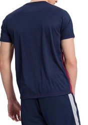 Erima Herren Squad T-Shirt Dunkelrot/Lila/Bordeaux/Rot