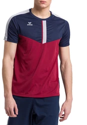 Erima Herren Squad T-Shirt Dunkelrot/Lila/Bordeaux/Rot